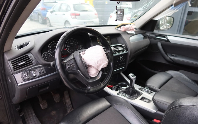 BMW X3 cena 26000 przebieg: 244073, rok produkcji 2013 z Kalisz małe 29
